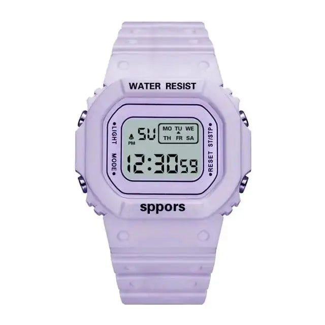 Square LED Digital Watch - TETAEA