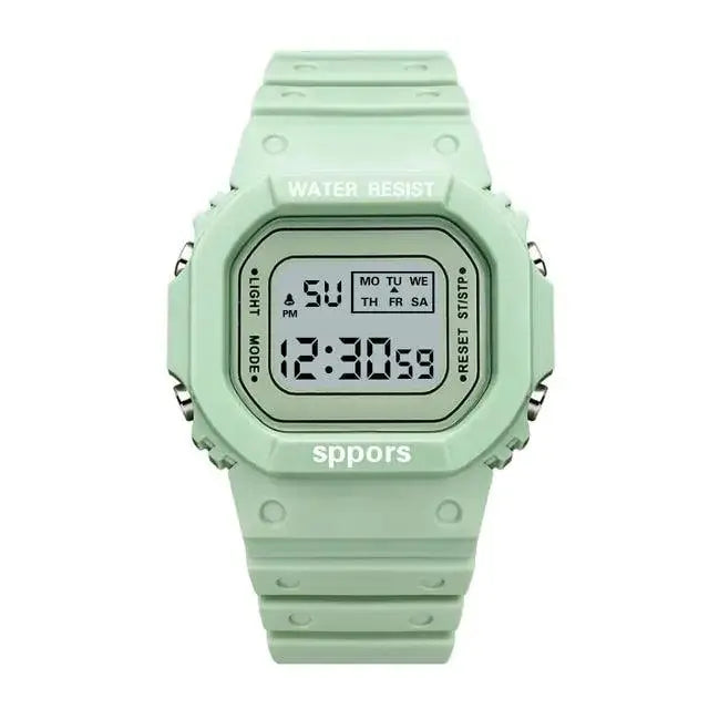 Square LED Digital Watch - TETAEA