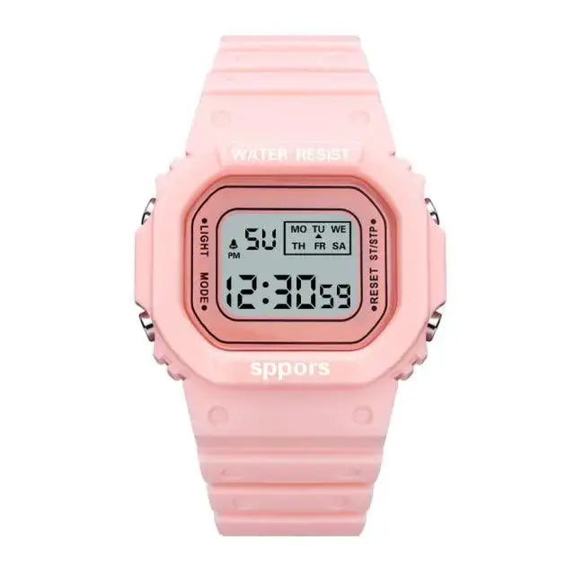 Square LED Digital Watch - TETAEA