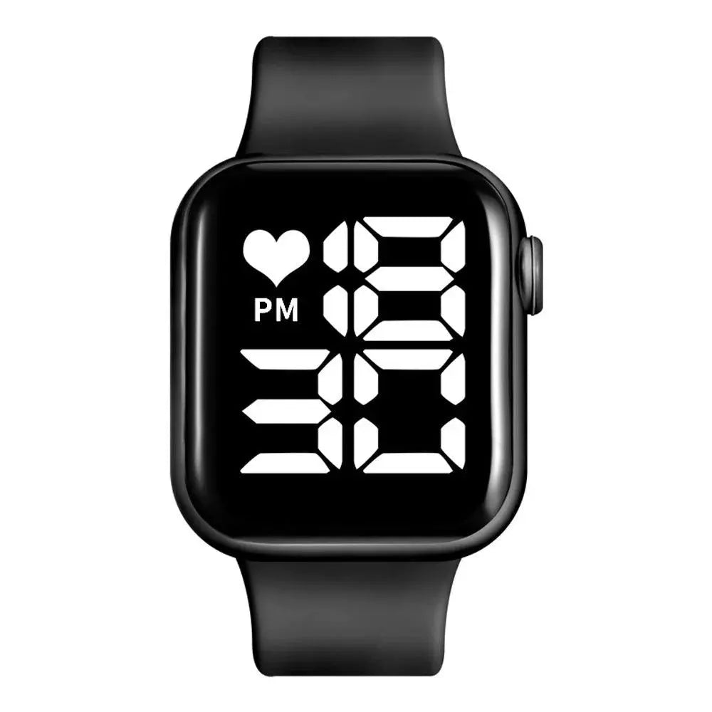 Unisex Simple Sports Waterproof Digital LED Display Quartz Electronic Wrist Watch TETAEA
