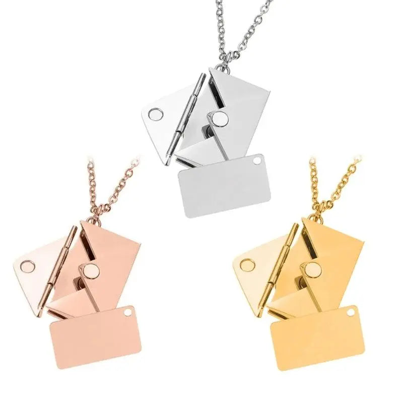 Valentine's Message Necklace - TETAEA