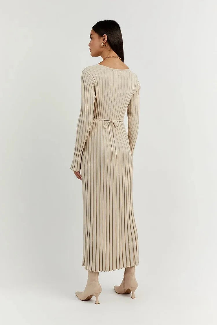 Fashion Personalized Knitted Dress For Women TETAEA