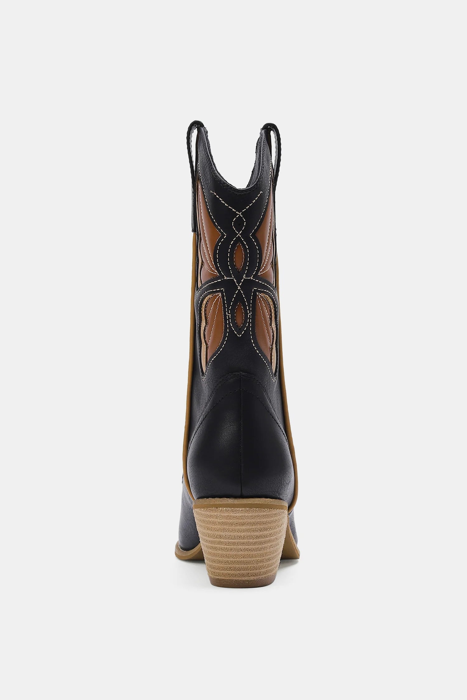 Beast Fashion Butterfly Cut Detail Point Toe Boots Trendsi