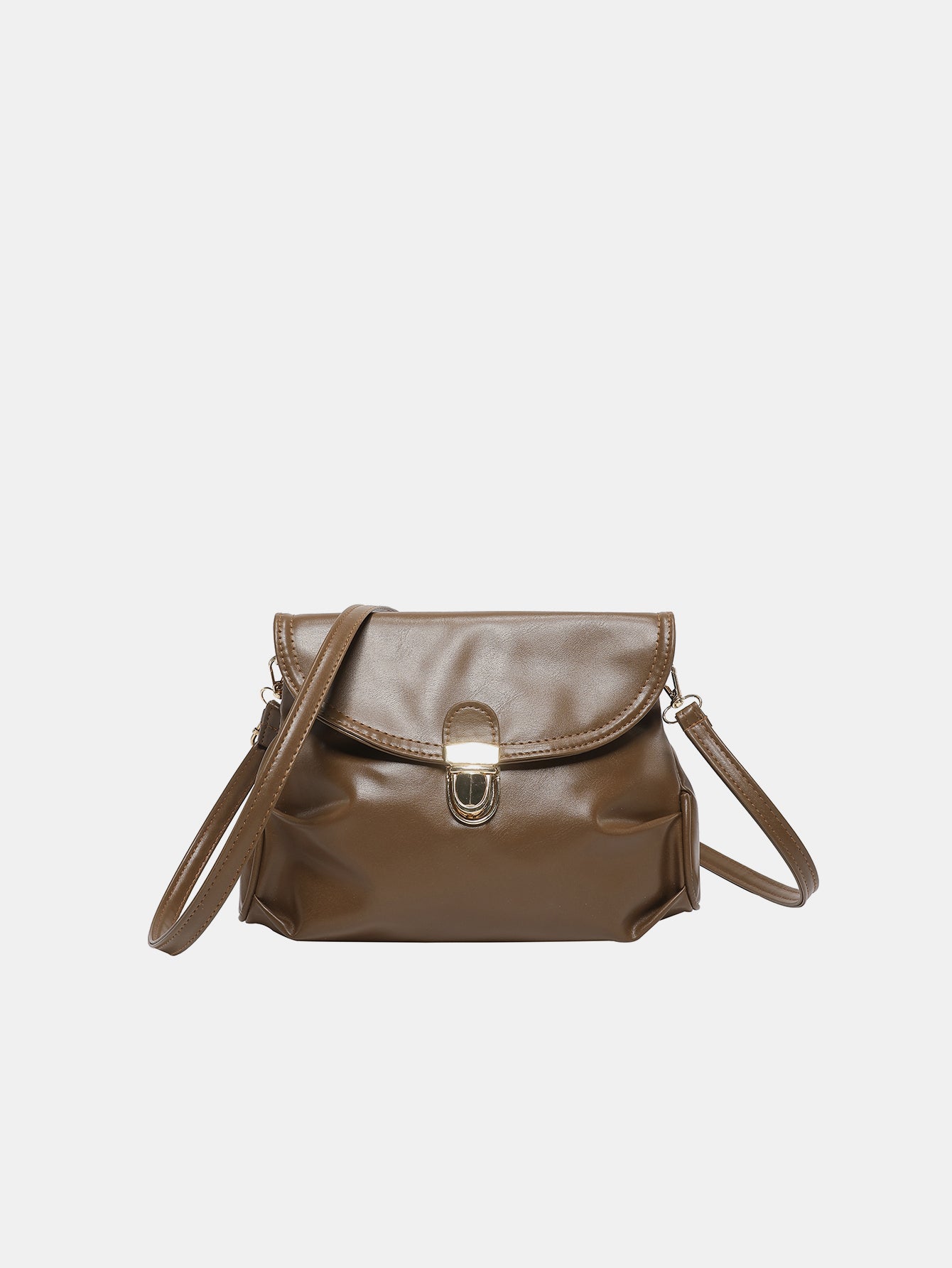 PU Leather Adjustable Strap Crossbody Bag Trendsi