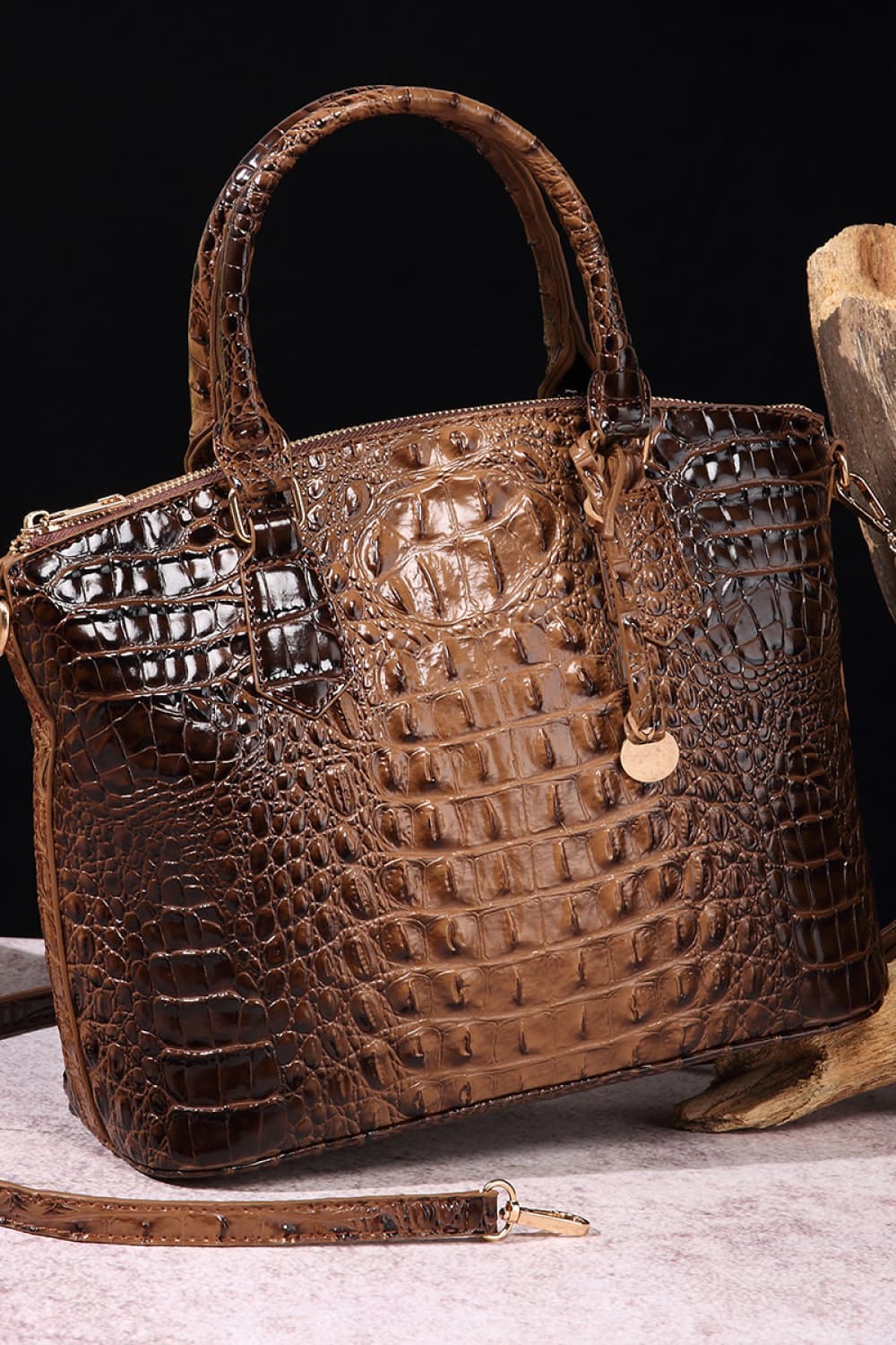 Elegance Leather Handbag Trendsi