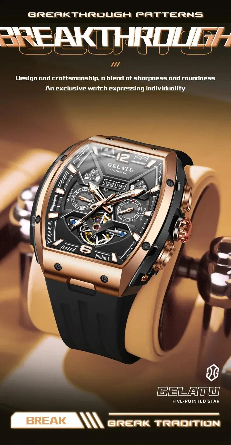 luxury Original Automatic Watch Sports Mechanical Wristwatches - TETAEA