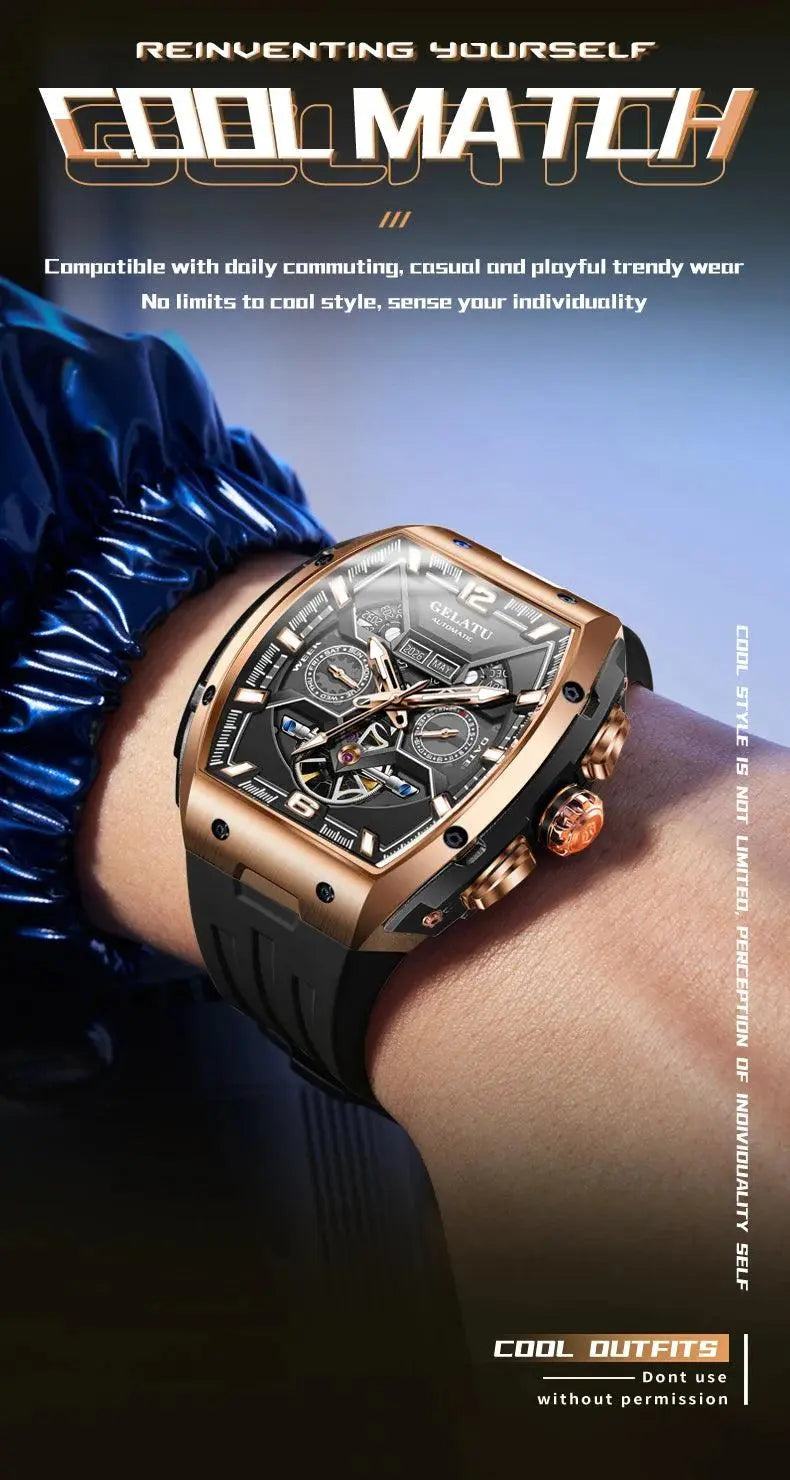 luxury Original Automatic Watch Sports Mechanical Wristwatches - TETAEA