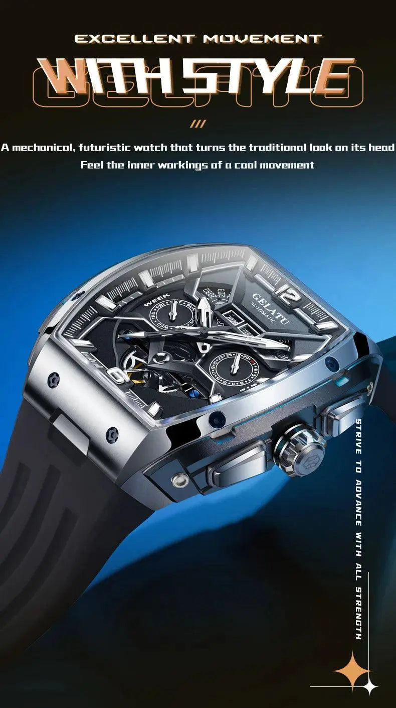 luxury Original Automatic Watch Sports Mechanical Wristwatches - TETAEA