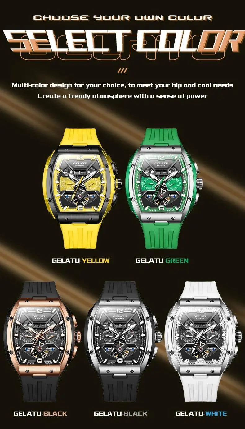 luxury Original Automatic Watch Sports Mechanical Wristwatches - TETAEA