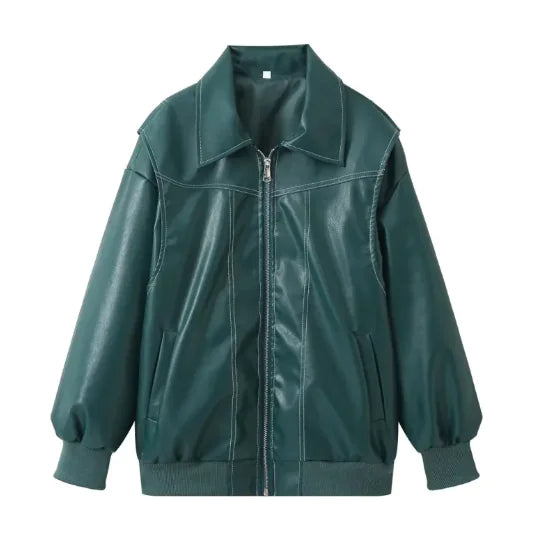 Women's Retro Stand Collar Jacket TETAEA